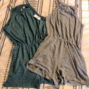 Two New Old Navy Rompers